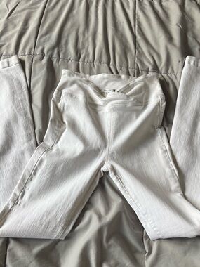 We The Free Free People White Flare Leggins